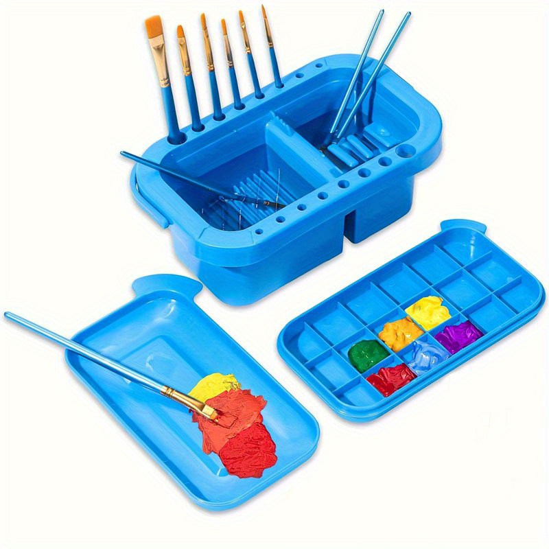 Miska do czyszczenia pędzli 3  – Gouache Paint Set recenzja i cena