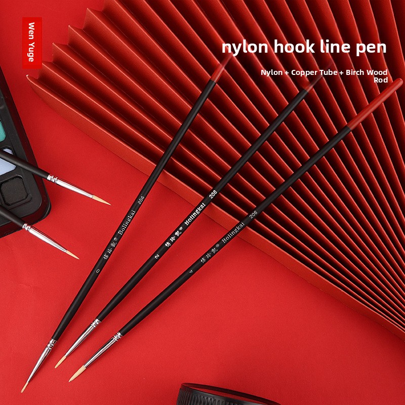 Pędzel z nylonową włosią, pędz – Gouache Paint Set recenzja i cena